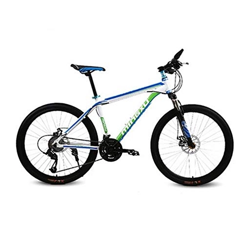 Vélo de montagnes : WYN Bike  Aluminium Alloy Frame 27 Speed 26 inch Variable Speed Double Disc Damping Hard Frame Bicycle, Blue