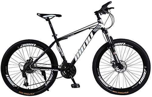 Vélo de montagnes : xiaoxiao666 Sarsh Bikes VTT vélo de Montagne 26 Pouces VTT vélo pour Hommes et Femmes Convient pour Les vélos de Plein air Rapide et Confortable Course sur Route - 21 Vitesses-Noir