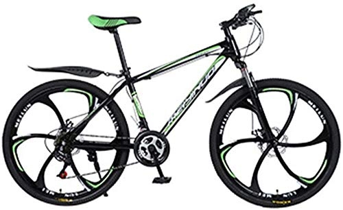 Vélo de montagnes : zhouzhou666 26 Pouces vélo en Acier au Carbone vélo de Montagne 21 Vitesses vélo avec Suspension intégrale VTT Fitness vélo de Loisir en Plein air-Style-E