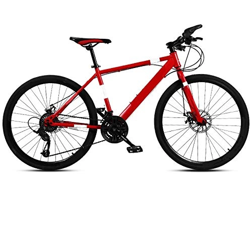 Vélo de montagnes : ZJBKX Vélo de montagne, amortisseur de changement de vitesse pour adulte, super léger, vélo de route pour étudiant, homme et femme, 26"