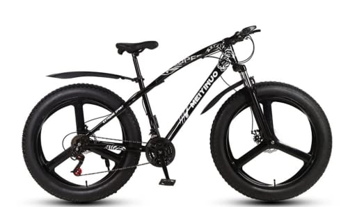 Vélos de montagne Fat Tires : LSCC VTT Mountain Bike 17x26 vélo Montagne 21 Vitesses Carbone Cadre Pliable Complet Suspension Double Freins à Disque, Poids du roulement: 120 kg