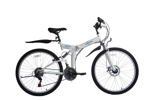 Vélos de montagne pliant : Vélo de montagne pliable 26" - 26SF02W - Dérailleur Shimano à 21 vitesses - Sac de transport - Ecosmo