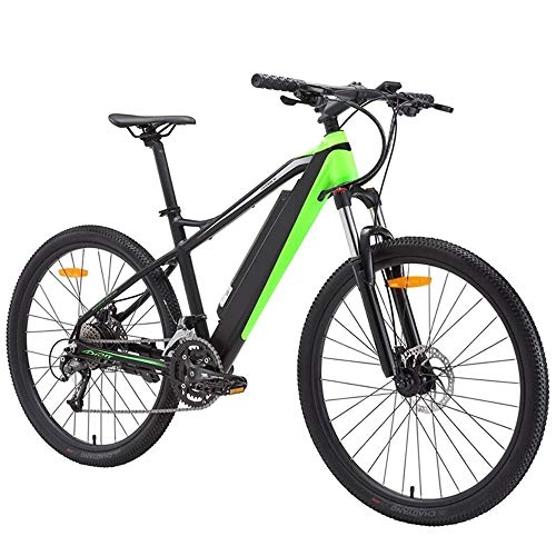 Vélos de montagne électriques : CHEZI bikeVélo électrique électrique de Montagne de Bicyclette électrique de Puissance de 26 Pouces Vert de Sport de Pouce de 10.4AH 60KM
