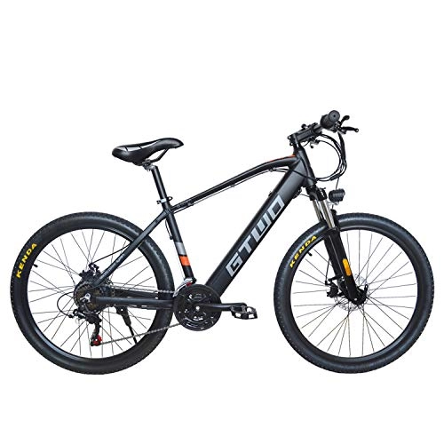 Vélos de montagne électriques : G2 26 Pouces vélo de Montagne 48V 9.6Ah Batterie au Lithium 350W vélo électrique 5 Niveau pédale d'assistance verrouillable Suspension Fourche (9.6Ah)
