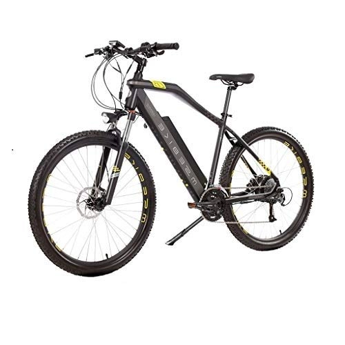 Vélos de montagne électriques : LYRWISHLY Adultes 27.5" Electric Mountain Bike, 400W E-vélo avec 48V 13Ah Lithium-ION for Les Adultes, Professionnel 27 / 21 Vitesse de Transmission Gears (Size : Shimano 27)