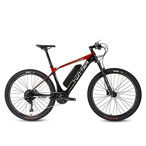 Vélos de montagne électriques : MICAKO Vélo Electrique 27.5" e-Bike VTT 36V Batterie au Lithium de Grande Capacité et Le Chargeur Premium Suspendu et Shimano Engrenage, 2, 27.5inch*17inch