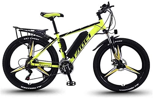 Vélos de montagne électriques : NAYY Vélos électriques 26"pour Adultes, vélos électriques Tout Terrain en Alliage de magnésium, 36V 350W Batterie Lithium-ION Amovible 8 / 10 / 13Ah en Option Mountain Ebike for Hommes