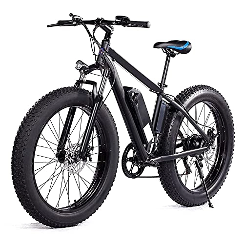 Vélos de montagne électriques : Polyvalent Vélo de vélo électrique adulte et adolescent vélo de vélo de 26 "vélo de pneu gras 50 0W 48V / 12.5AH Cadre en alliage d'aluminium d'aluminium d'aviation à vélo de la batterie 3 modes d'équ