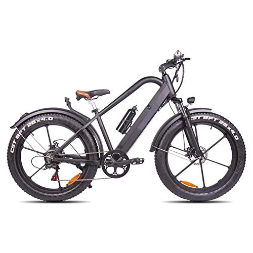 Vélos de montagne électriques : RXRENXIA Vélos Électriques pour Adultes, en Alliage De Magnésium Ebikes Vélos Tout Terrain, 26" 36V 350W 13Ah Amovible Au Lithium-ION pour Hommes Montagne Ebike