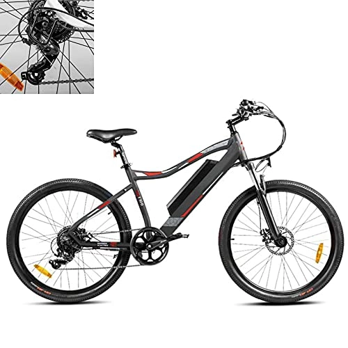 Vélos de montagne électriques : VTT Electrique Homme Maximale de Conduite 33 km / h Velo Femme Adulte Capacité de la Batterie 11, 6 Ah Vélo électrique Affichage écran LCD, Taille des pneus (660, 4 mm) Hauteurs de Cycliste 170-200 cm