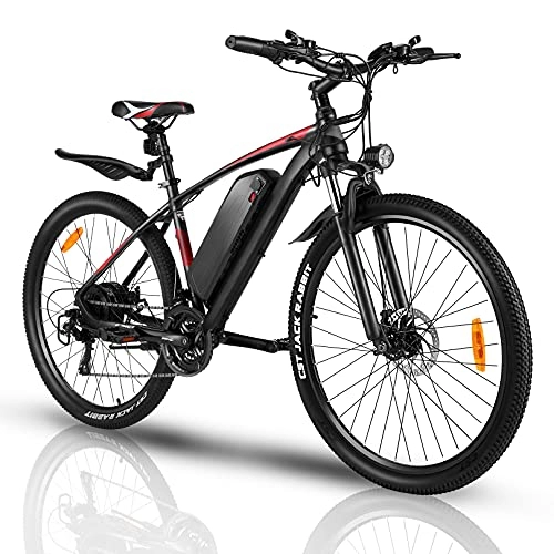 Vélos de montagne électriques : Vélo Électrique 27, 5 Pouces pour Hommes et Femmes, VTT Électrique 250w avec Batterie au Lithium Amovible 36v 10.4ah, intégrée élégante Adulte