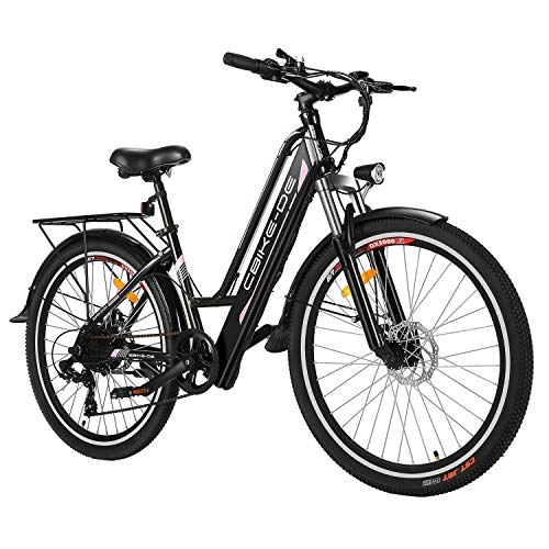 Vélos de montagne électriques : Vélo électrique Viv, vélos de Montagne 250W 26", Batterie au Lithium-ION 36V 8Ah VTT pour Hommes et Femmes, vélo électrique Professionnel à 7 Vitesses en Plein air