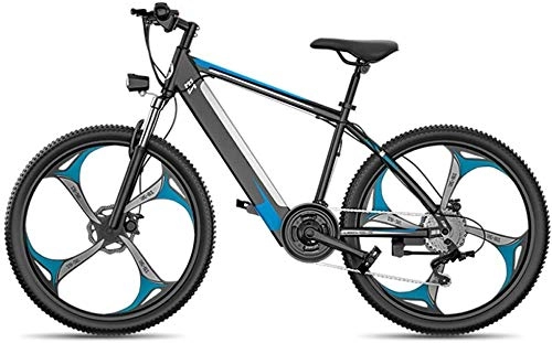 Vélos de montagne électriques : Vélo électrique électrique VTT VTT électrique 400W 26 '' Fat Tire Vélo électrique Montagne E-Bike Pleine Suspension for Les Adultes, 27 Vitesses Shifter en Alliage d'aluminium Ebike Vélo, vélo légers