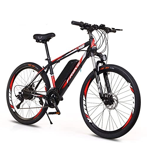 Vélos de montagne électriques : Vélos électriques, vélos électriques pour adultes, vélos de montagne électriques, vélos électriques 26 '' pour adultes, vélo électrique 250 W avec batterie au lithium amovible de 8 Ah, 21 vitesses，VTT