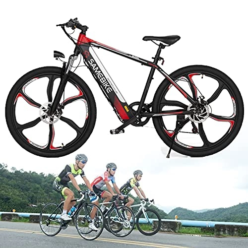 Vélos de montagne électriques : WZFANJIJ vélo électrique léger 350W électrique Pliable d'assistance à la pédale avec Batterie 7, 5Ah, 26 Pouces, pour Adolescent et Adultes