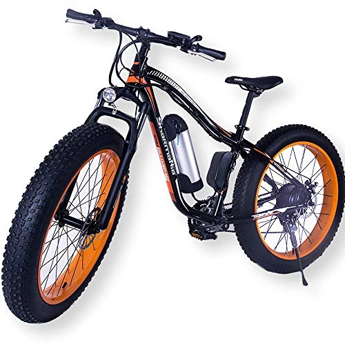Vélos de montagne électriques : ZHLAMPS Vélo électrique 26" électrique Pliant vélo Pliant Ebike avec Batterie au Lithium-ION, Noir