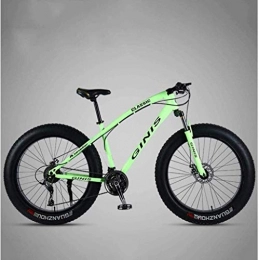 Ceiling Pendant Fat Tyre Mountain Bike Adult-bcycles BMX 26 pollici bici di montagna, doppio freno a disco Fat Tire Mountain Trail Bike, Hardtail mountain bike, sedile regolabile biciclette, -alto tenore di carbonio telaio in acciaio