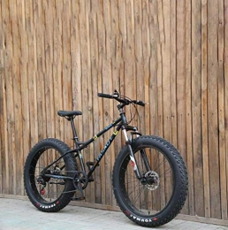 Laicve Fat Tyre Mountain Bike Bici Fat Tire Mountain Bike per La Mens, Città Biciclette in Bicicletta Doppio Freno a Disco Cruiser Bikes Beach Motoslitta Biciclette di Alluminio Lega