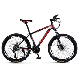 Dsrgwe Fat Tyre Mountain Bike Dsrgwe Mountain Bike, Mountain Bike, Acciaio al Carbonio Telaio Hardtail Biciclette Mountain, Doppio Freno a Disco e Forcella Anteriore, 26inch * Wheel 1.75inch (Color : B, Size : 21-Speed)