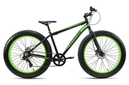 KS Cycling, Fatbike 26'' Fat-XTR nero 7 marce RH 46 cm Uomo, 46 centimetri