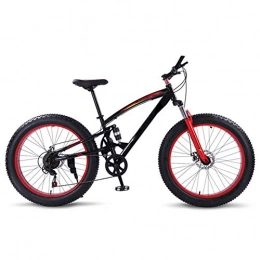 LCLLXB Fat Tyre Mountain Bike LCLLXB Bicicletta Mountain bike 7 / 21 velocità Fat bike 26* 4.0 bici da strada Snow Bike Telaio per adulti Mountain Bike, C, 21-speed