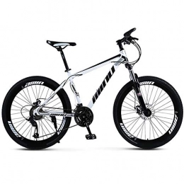 YARUMD FOOD Bici Mountain Bike Freno A Disco Assorbimento Degli Urti Freni A Disco 21 / 24 / 27 / 30 Costi Fat Bike 24-26 Pollici 40 Knife All'aperto Per Adulti Studente Montagna Neve Biciclette, 26 inch, 24 speed