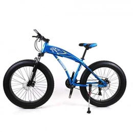 Tbagem-Yjr Bici Tbagem-Yjr Mountain Bike Ciclismo, 24 Pollici Assorbimento degli Urti Bici da Strada Sport Tempo Libero Unisex (Color : Blue, Size : 24 Speed)