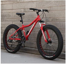 TongN Bici TongN Biciclette 26 Bici Pollici di Montagna, ad Alta Acciaio al Carbonio Hardtail for Mountain Bike, Fat Tire all Terrain for Mountain Bike, Anti-Slip degli Uomini delle Donne Biciclette