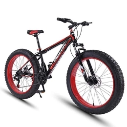 WJSW Fat Tyre Mountain Bike WJSW Bici stra27 velocità, Freno Disco Idraulico, sgancio rapido, biciclettstraalluminio Leggero, biciclettpendolare City Uomo, Blu