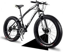 XUERUIGANG Fat Tyre Mountain Bike XUERUIGANG Fat Bike 20" / 24" / 26"Dimensioni della Ruota e degli Uomini Genere Genere Bicicletta grassa da Bici da Neve, Moda 7 velocità Sospensione Piena Acciaio Doppio Disco Freno Mountain Bike Bi