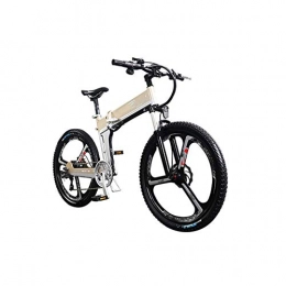 CXY-JOEL Bici CXY-JOEL Mini Bici Elettrica, con Motore da 400 W 26 '' Bicicletta Elettrica Pieghevole da Montagna Batteria Al Litio Rimovibile Nascosta Doppi Freni a Disco Bicicletta Elettrica da Città per Adulti