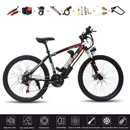 DT Mountain bike elettriches 250W Bicicletta Elettrica Potente 36V Batteria Rimovibile Batteria al Litio Shimano A 27 velocità Freno A Disco Alto Tenore di Carbonio Acciaio Pieno Sospensione Frame