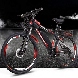 AKEFG Mountain bike elettriches AKEFG Hybrid Mountain Bike, Adulto Bicicletta elettrica al Litio Rimovibile Batteria agli ioni (36V10Ah) 27 velocit 5 velocit del Sistema di Assistenza, 26 Pollici