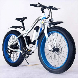 Amantiy Bici Amantiy Mountain Bike elettrica, 26" Bici di Montagna elettrica di 36V 350W 10.4Ah Rimovibile agli ioni di Litio Fat Tire Bike for Neve Sport Ciclismo Viaggi Commuting Bicicletta elettrica Potente