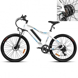 CM67 Bici Bici elettrica Velocità di guida 33 km / h Biciclette elettriche Capacità della batteria agli 11, 6 Ah Bici uomo Display LCD, dimensioni pneumatici (660, 4 mm) Esplora il bellissimo paesaggio