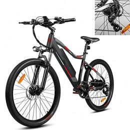 CM67 Bici Bicicletta elettrica Velocità di guida 33 km / h Biciclette elettriche Capacità della batteria agli 11, 6 Ah Mtb elettrica Display LCD, dimensioni pneumatici (660, 4 mm) Altezze del ciclista 170-200 cm