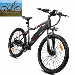 CM67 Bici Bicicletta elettrica Velocità di guida 33 km / h Biciclette elettriche Capacità della batteria agli 11, 6 Ah Mtb elettrica Display LCD, dimensioni pneumatici (660, 4 mm) Freni a disco meccanici