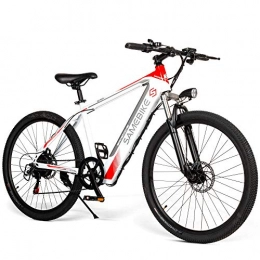 Carsparadisezone Bici Carsparadisezone Biciclette Elettriche Mountain Bike Pedalata Assistita 250W 26 Pollici 30 km / h Uomo Donna Adulti 36V 8AH Batteria al Litio Shimano 7 velocità Freni a Disco 3 modalità [EU Stock