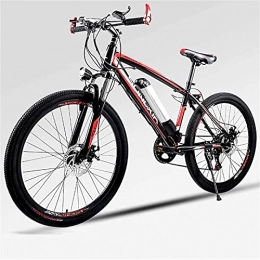 CASTOR Bici CASTOR Bici elettriche Bici, 26"Mountain Bike per Adulto, 30 km / h velocità di Sicurezza 100km Endurance Staccabile Litio Batteria agli ioni di Litio, Smart Bike