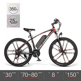 DT Mountain bike elettriches DT 26'' Bicicletta Elettrica Ebikes Biciclette all Terrain 48V 8AH Batteria al Litio velocità Freno A Disco per Adulti Città Pendolarismo Ciclismo All'aperto