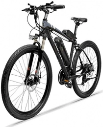 Erik Xian Bici Elettrica bici elettrica Mountain Bike Bici elettrica Montagna for gli adulti, 26 '' bicicletta elettrica 250W 36V 10Ah rimovibile di alta capacità agli ioni di litio 21 Speed ​​Gear con Rear Seat per