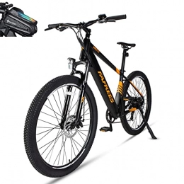Fafrees Bici Fafrees Bicicletta a supporto elettrico da 27, 5", mountain bike, Motore 250W, batteria rimovibile 36V 10Ah, velocità max 25 km / h