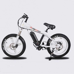 FZYE Bici FZYE 20 Pollici Bicicletta Elettrica, Cerchi Lega Magnesio Adulto Mountain Bike 21 velocità Lega Alluminio Bici Sport Tempo Libero