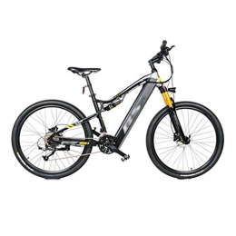 FZYE Mountain bike elettriches FZYE Montagna Bicicletta elettrica, Ruota 27, 5 Pollici Adulto Bici 27 velocità Offroad Bike Sport Tempo Libero, Grigio