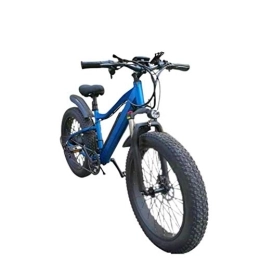 FZYE Mountain bike elettriches FZYE Pneumatico Grasso Bicicletta elettrica, 26 Pollici Lega Alluminio Bici 21 velocità Mountain Bike Sport Tempo Libero