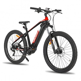 ROCKSHARK Mountain bike elettriches HILAND Lamassu 27, 5 pollici E-Bike Hardtail Mountain Bike per uomo e donna 1S MTB motore medio, batteria 14AH biciclette elettriche Shimano Deore XT 10 marce