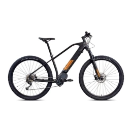 CICLO LEGNANO MARCA DEPOSITATA Mountain bike elettriches LEGNANO - Mountain EBike FUOCO Mamba 29" - Bici elettrica Uomo / Donna con Motore Centrale, Walk Assist e Sospensione Anteriore - Ebike Mtb con Display e Cambio Shimano - Bici Elettrica Nera Taglia 45