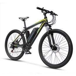 LIANG Mountain bike elettriches LIANG Bici elettrica 26 Pollici Mountain Ebike Batteria al Litio a   Lungo Raggio Ebike, Doppia Batteria Nera