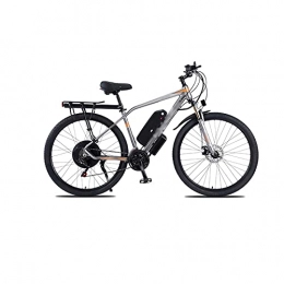 Liangsujian Mountain bike elettriches Liangsujian Bicicletta elettrica da 29 Pollici 100 0W48V. Bicicletta da Uomo in Mountain Bike per Biciclette ad Alta Potenza per Moto Elettrico (Color : Grey)