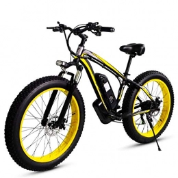 Mountain bike elettrica, 26 '' Electric Mountain bike con rimovibile Grande capacità agli ioni di litio (48V 17.5ah 500W) for la corsa Mens Outdoor Ciclismo Work Out e il pendolarismo Bicicletta elett